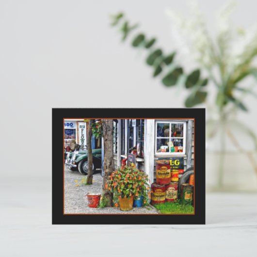 DE OUDE GARAGE - BRIEFKAART (Staand voorkant)