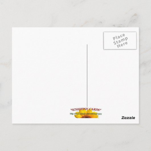 DE OUDE GARAGE - BRIEFKAART (Achterkant)