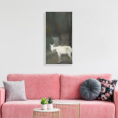 De oude geit (door Jan Mankes) Canvas Afdruk (Insitu (Woonkamer))