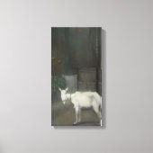 De oude geit (door Jan Mankes) Canvas Afdruk (Voorkant)