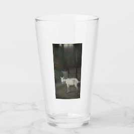 De oude geit (door Jan Mankes) Glas