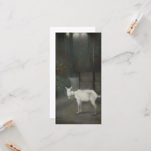 De Oude Geit (door Jan Mankes) Kaart (Voorkant / Achterkant in situ)