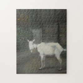 De oude geit (door Jan Mankes) Legpuzzel