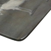 De oude geit (door Jan Mankes) Snijplank (Hoek)