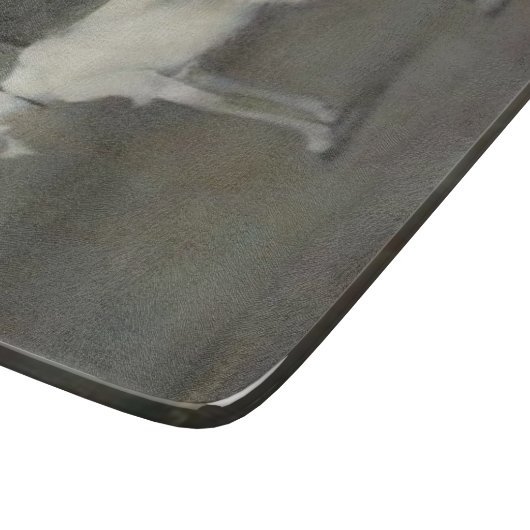 De oude geit (door Jan Mankes) Snijplank (Hoek)