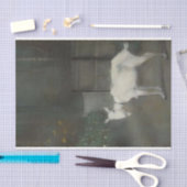 De oude geit (door Jan Mankes) Tissuepapier (Craft)