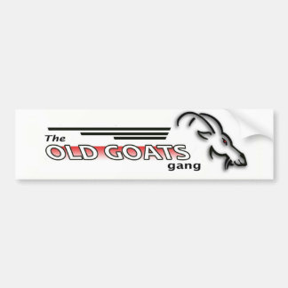 De oude Goats Gang Bumpersticker