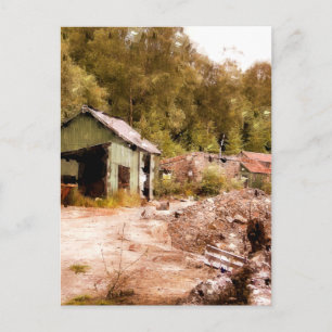 DE OUDE GOUDE MINE BRIEFKAART