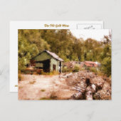 DE OUDE GOUDE MINE BRIEFKAART (Voorkant / Achterkant)