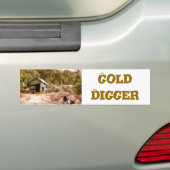 DE OUDE GOUDE MINE BUMPERSTICKER (Op auto)
