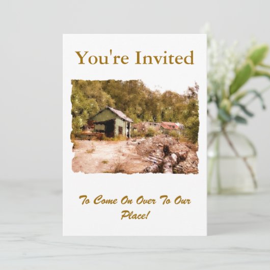 DE OUDE GOUDE MINE KAART (Staand voorkant)