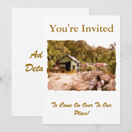 DE OUDE GOUDE MINE KAART (Voorkant / Achterkant)