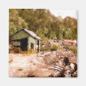 DE OUDE GOUDE MINE MAGNEET (Voorkant)