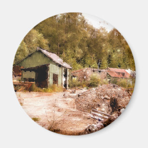 DE OUDE GOUDE MINE MAGNEET