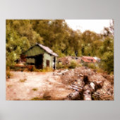 DE OUDE GOUDE MINE POSTER (Voorkant)