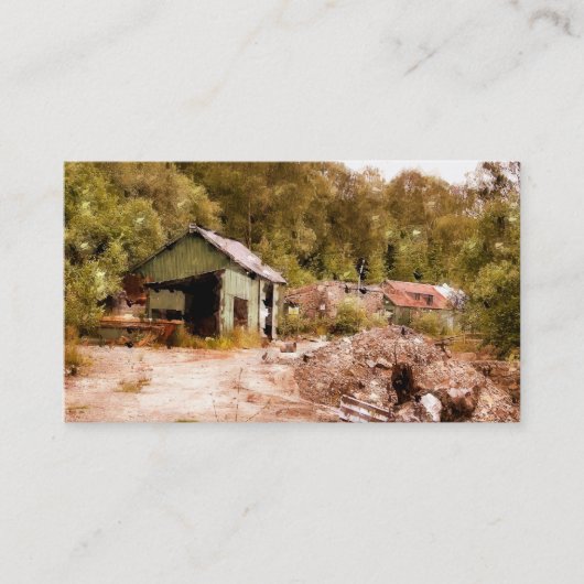 DE OUDE GOUDE MINE VISITEKAARTJE (Voorkant)