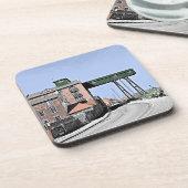 De oude Granary wint naast het Zee Norfolk Bier Onderzetter (Linkerzijde)