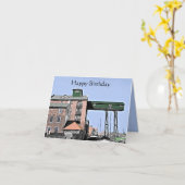 De oude Granary wint naast het Zee Norfolk Kaart (Gele Bloem)