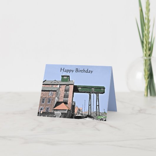 De oude Granary wint naast het Zee Norfolk Kaart (Voorkant)