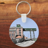 De oude Granary wint naast het Zee Norfolk Sleutelhanger (Voorkant)