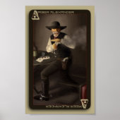 De oude Gunfighter Print (Voorkant)