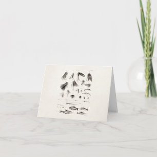 De Oude Haken van de vintage van de Hengelsport Kaart