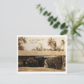 De oude Hasegawa-winkel op Maui Briefkaart (Staand voorkant)