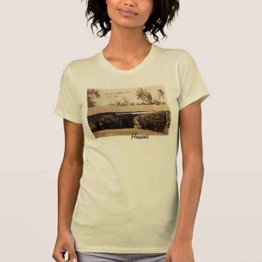 De oude Hasegawa-winkel op Maui T-shirt (Voorkant)