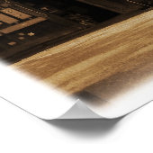 De oude Hasegawa-winkel Poster (Hoek)