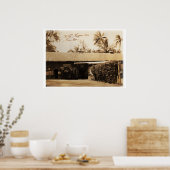 De oude Hasegawa-winkel Poster (Keuken)