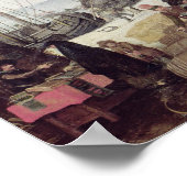 De oude haven Antwerpen Poster (Hoek)