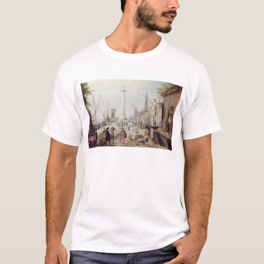 De Oude haven van Antwerpen T-shirt (Voorkant)