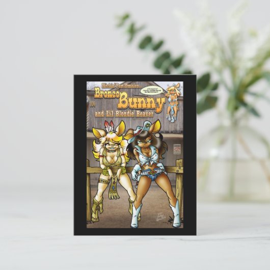 DE OUDE HITCHIN' POST BRIEFKAART (Staand voorkant)