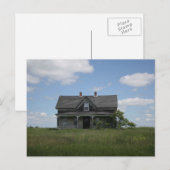 De oude Homestead Briefkaart (Voorkant / Achterkant)