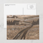 De oude Homestead Briefkaart (Voorkant / Achterkant)