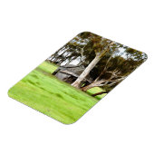 De oude houten hut magneet (Linkerzijde)