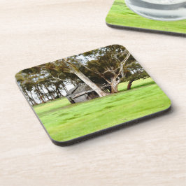 De oude houten Onderzetters