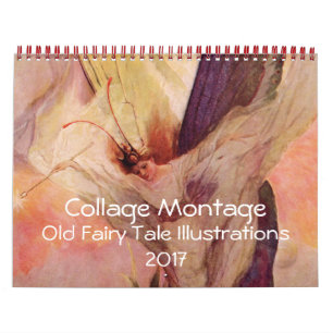 De oude Illustraties van de Kunst van het Sprookje Kalender