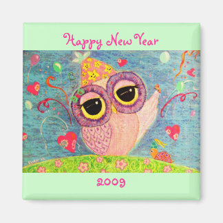 De oude is weg, de nieuwe is gekomen! magneet