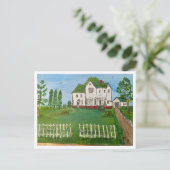 De oude Johnson familie boerderij 2000 MEJP Briefkaart (Staand voorkant)