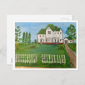 De oude Johnson familie boerderij 2000 MEJP Briefkaart (Voorkant / Achterkant)