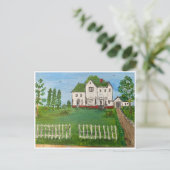 De oude Johnson familie boerderij 2000 MEJP Briefkaart (Staand voorkant)