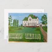 De oude Johnson familie boerderij 2000 MEJP Briefkaart (Voorkant / Achterkant)