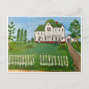 De oude Johnson familie boerderij 2000 MEJP Briefkaart