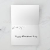 De oude Kaart van de Valentijnsdag van de Hond van (Binnen)