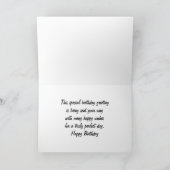 De oude Kaart van de Verjaardag van Auto's (Binnen)