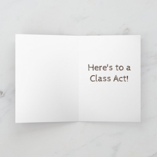 De oude Kaart van de Verjaardag van de (Binnen)