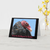 De oude Kaart van de Verjaardag van de Buizerd (Gele Bloem)