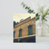 De oude Kaarten van de Bouw van de Westerne Bar (Staand voorkant)