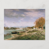 De oude kade in Bercy, Parijs, 1880 Briefkaart (Voorkant)